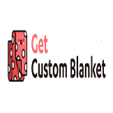 Local Business Custom Photo Blanket in  