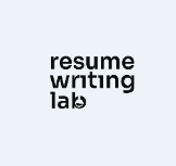ResumeWritingLab