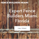 Fence Builders Miami