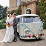 VW Camper Wedding Car Hire - The White Van Wedding Company
