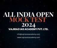 Ace the UPSC Challenge: All India Open Mock Test 2024 by Vajirao IAS Academy