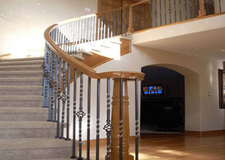 iron and wooden balusters in Aurora, CO