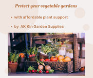 Protect your vegetable gardens with affordable plant supports
