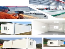 Flat-pack containers, prefabricated flat-pack containers, flat pack containers for offices and houses - Summer Paradise