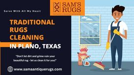 Traditional Rugs Cleaning in Plano, Texas