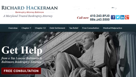 Baltimore Bankruptcy Attorney: Richard Hackerman