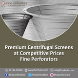 Premium Centrifugal Screens at Competitive Prices - Fine Perforators