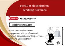 Boost sales and customer engagement with professional product description writing services from The Content Story