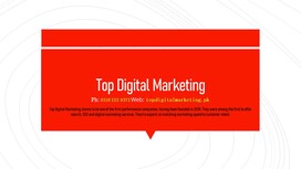 Top Digital Marketing Karachi
