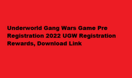 UGW Pre Registration