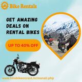 Bike Rentals In Manali