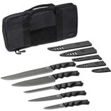 High-quality black knife set for sale only at DFACKTO