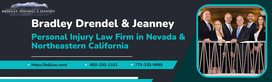 Hire Bradley, Drendel & Jeanney- The Best Accident attorneys Firm in Carson City