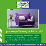 Top-Notch Upholstery Cleaning Services St Paul MN