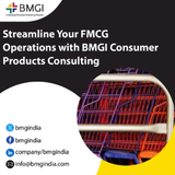 Streamline Your FMCG Operations with BMGI Consumer Products Consulting