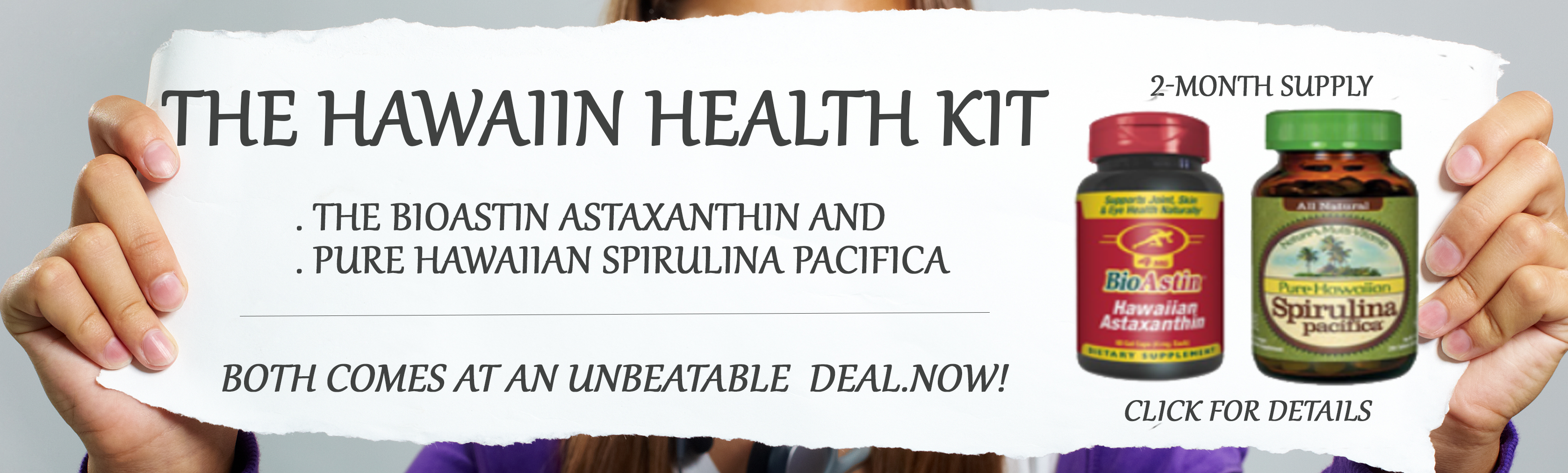Hawaiian Spirulina & Astaxanthin